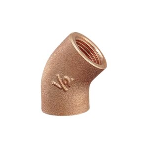 カクダイ　砲金45°エルボ